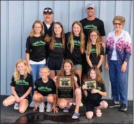 Undefeated Shelby team presents trophy